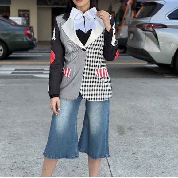 28 Most Fabulous Chic Unique City Printed Blazer - Picture 4 of 5